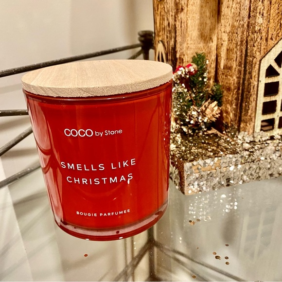 NWT COCO by Stone Smells Like Christmas Candle - Picture 3 of 11